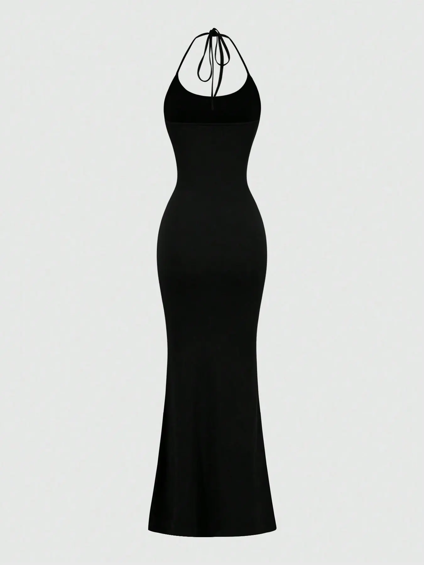 Women's Sexy Long Dress, Casual Sleeveless Fitted Basic Plain Design, Comfortable Chic Trendy City Youth Travel Wear, Versatile Vintage Style, Minimalist