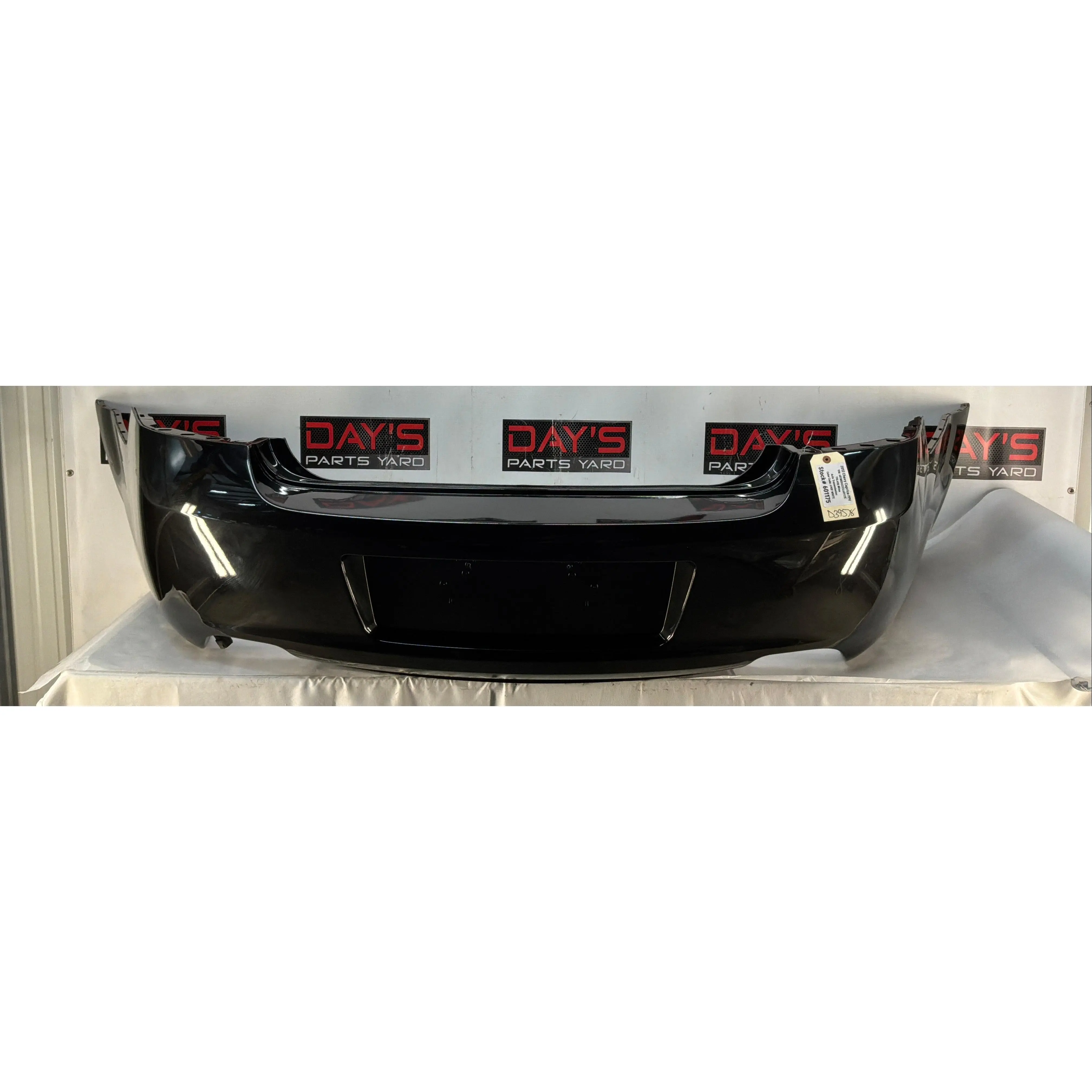 2012 Chevy Caprice PPV Rear Bumper Cover Black OEM