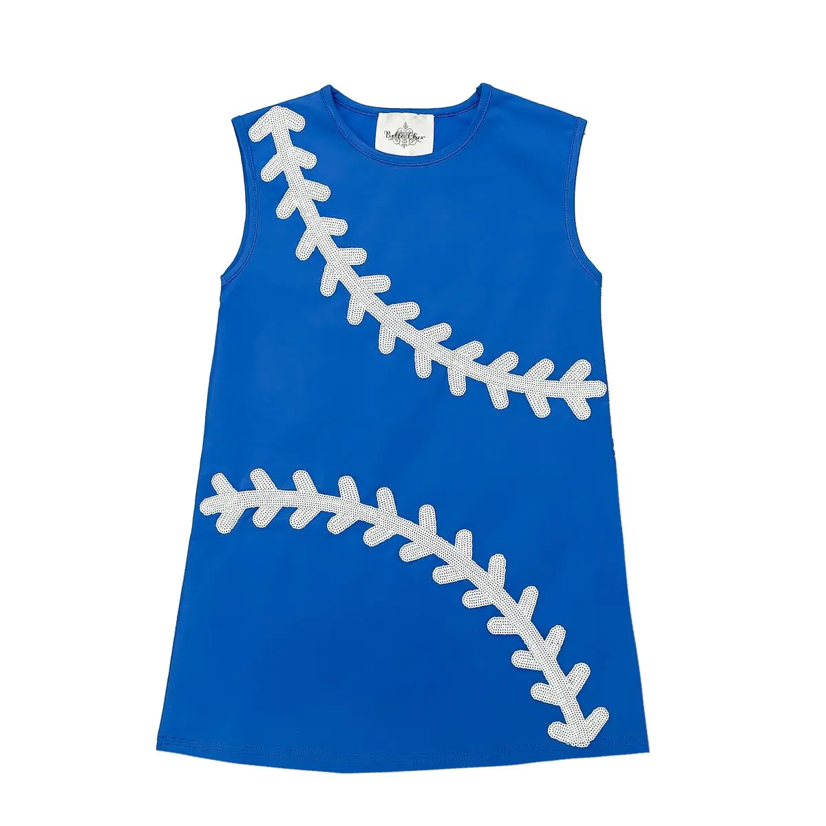 Royal Blue Baseball Dress