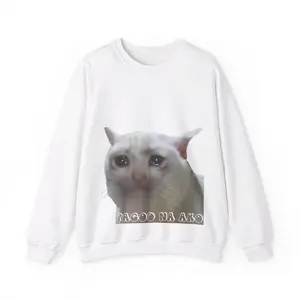 Ayoko Na Cat Crew Sweatshirt