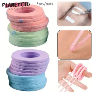 Eyelash Lift Tapes, 5 Counts/set Soft Comfortable Breathable Eyelash Lift Tool, Professional Makeup Tools for Women, Cosmetic