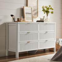 6 Drawers-White