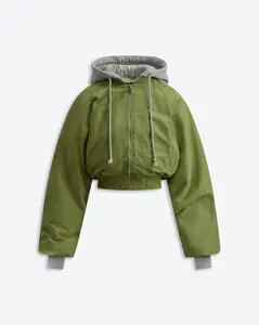 Laurel Bomber | Vintage Green