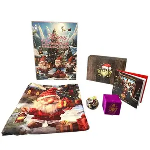 2026 Christmas Gnome Advent Calendar Kit Decoration Lighted