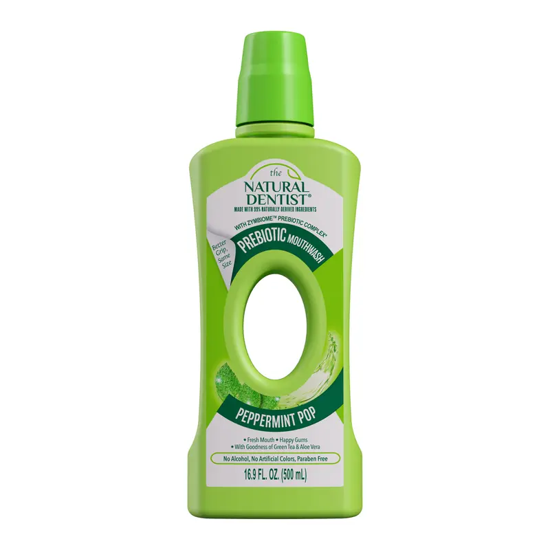 Natural Dentist Prebiotic Peppermint Pop 16oz