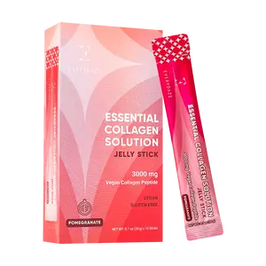 Everydaze Essential Collagen Solution Jelly Stick, Pomegranate Flavor, 10 sticks