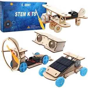 STEM Kits for Kids Age 8-10-12-14, Science Projects for Kids Ages 8-12, Solar Car & STEM Activities Engineering Kits