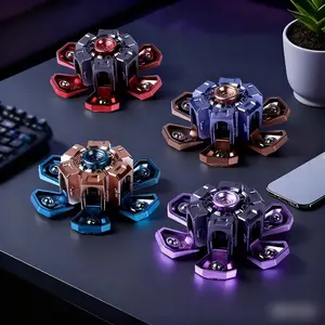 Creative Transformable Finger Mecha Gyroscope, Cool Technology Stress Relief Toy, Mechanical Deformation Game, Fun Decompression Gift, Stress Relief Fidgeting