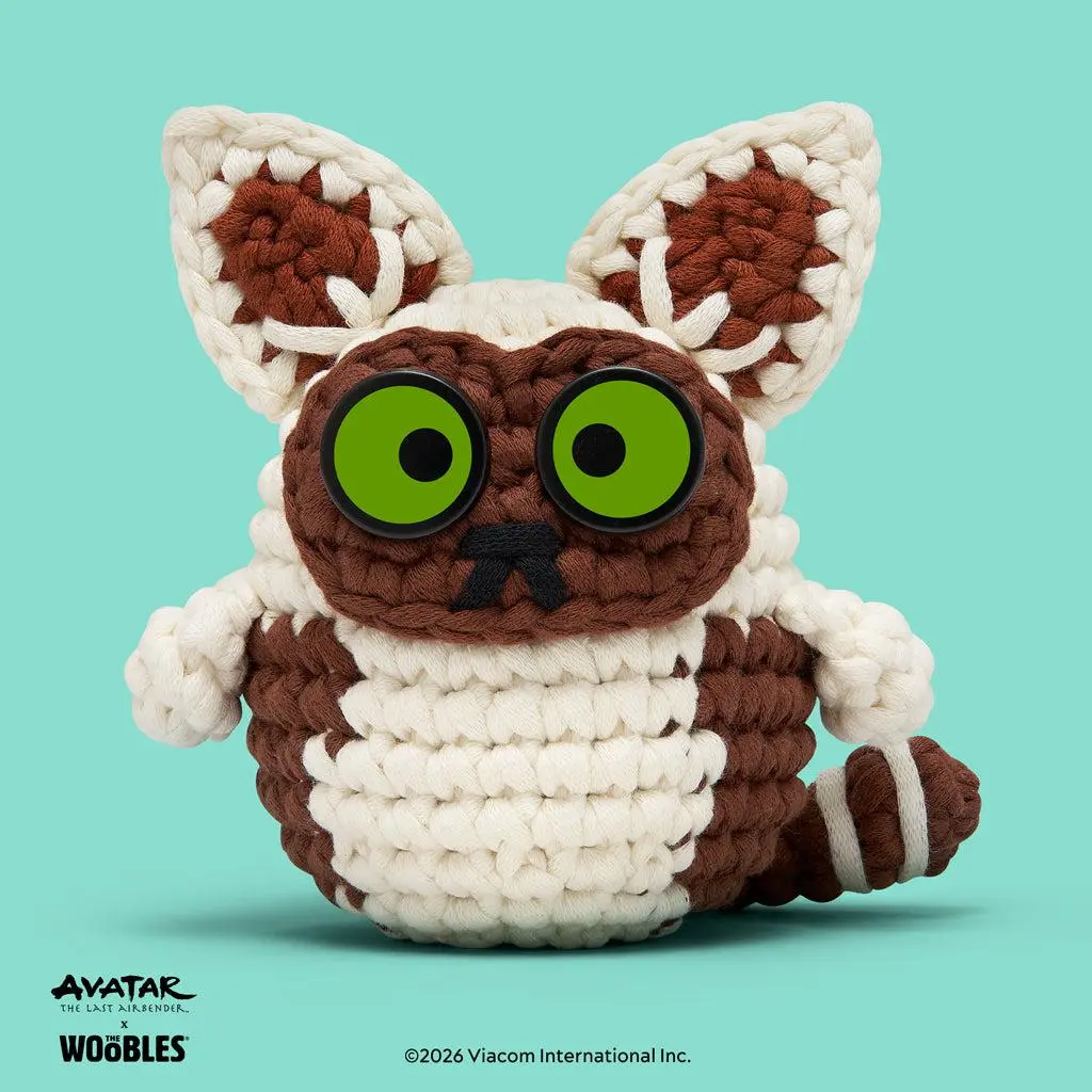 Momo Crochet Kit - DIY Knitting & Crochet Craft Kit for Toys & Hobbies Enthusiasts Avatar The Last Airbender