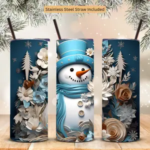 20 oz Tumbler | Snowman |