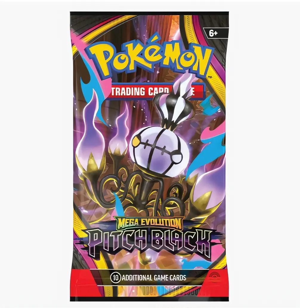 Pokemon Mega Evolution Pitch Black Booster Pack Giveaway