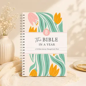 One Year Bible: 52-Week Women's Bible Study Plan | Women's Bible Study Plan, Spiral-bound Daily Bible Walkthrough Workbook, Includes Guidance Reading Plan and Note Space