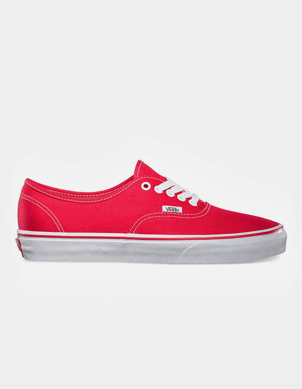 VANS Mens Authentic Red Shoes VANS Mens Authentic Red Shoes
