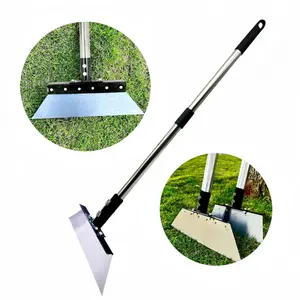 Snow Pusher, All-Steel Thickened Ice Scraper, Breeding Cleaning Shovel, Ground Shovel, Agricultural Manure Shovel, Garden Weeding Shovel, Durable Metal Shovel
