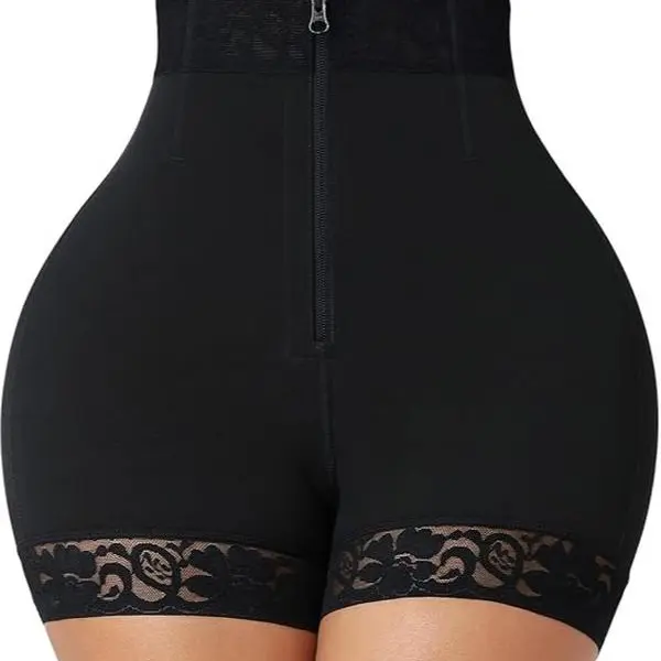 FeelinGirl Women Butt Lifting Shapewear Panties with Hook Zipper Closure