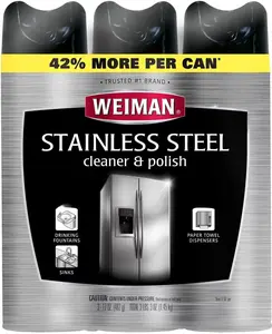 Weiman Stainless Steel Cleaner & Polish (17oz.,3pk.)