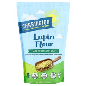 Carrington Farms Lupin Flour, 16 oz (453.5 g)
