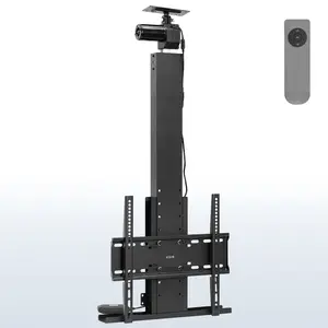 Motorized Drop Down TV Mount with Remote Control - 32” to 55” Screens