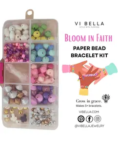 Bloom in Faith Paper Bead Kit