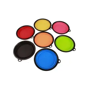 Collapsible Silicone Pet Travel Bowl - 2 Sizes to Choose From