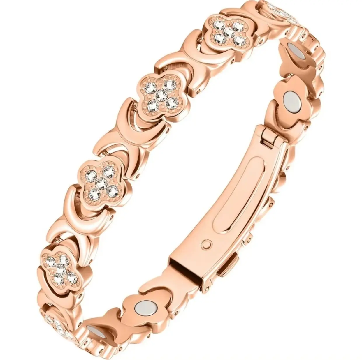 Copper Bracelets for Women Pure Copper Magnetic Bracelet with 3500 Gauss Effective Magnets Outdoorfun