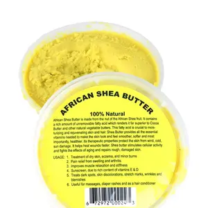 100% Natural African Shea Butter for Deep Moisture and Gentle Nourishment - 8 oz viral body butters Smooth Moisturizer Skin Care