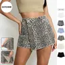 Katch Me Chic Women's Casual Layered High Waist Raw Hemline Durable Denim Skorts, Street Style Jeans, Lightweight Wrinkle-Resistant Bottoms, Figure Flattering Stretchy Womenswear, Summer Shorts #TikTokMadeMeBuyIt #SummerEssentials #DenimOutfit