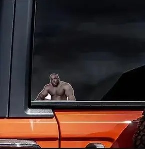 Big Barry Vinyl Sticker, Funny Car Window Bumper Sticker, Car Exterior Decal, Universal Car Exterior Accessories For Car Window