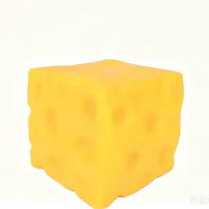 Cheese Block Squishy Soft Cheese Blocks Best Gift Stress Relief Toy with Squeeze Function Perfect for Play and Relaxation Holiday Gift Valentine's Day Present Soft Squishy Silicone Sensory Grippie Set