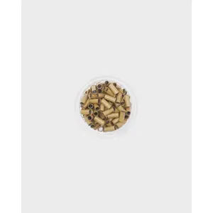 Flare Beads, Light Brown