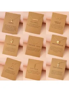 New Card Necklace Chain Pendant, Unique Small Fish Design, Fashionable Jewelry Accessory, Perfect Gift Idea