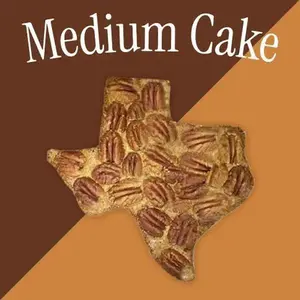 Medium Texas Pecan Cakes 2-Pack — Serves 10-12, Ships Nationwide