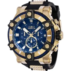 Invicta Men's 39187 Bolt Quartz Chronograph Blue Dial Watch