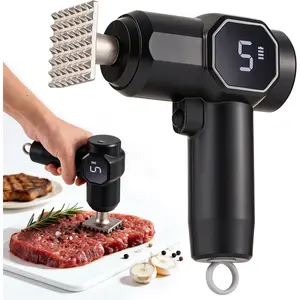 Electric Meat Tenderizer Tool, Meat Mallet with 5 Adjustable Levels, Stainless Steel Detachable , 3000mAh  for Beef Steak Pork Chicken Chops Kitchen Utensils,  Dishwasher Safe