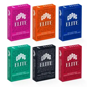 Copag Elite 100% Plastic Playing Cards – Bridge Size Jumbo Index (Mixed Colors)