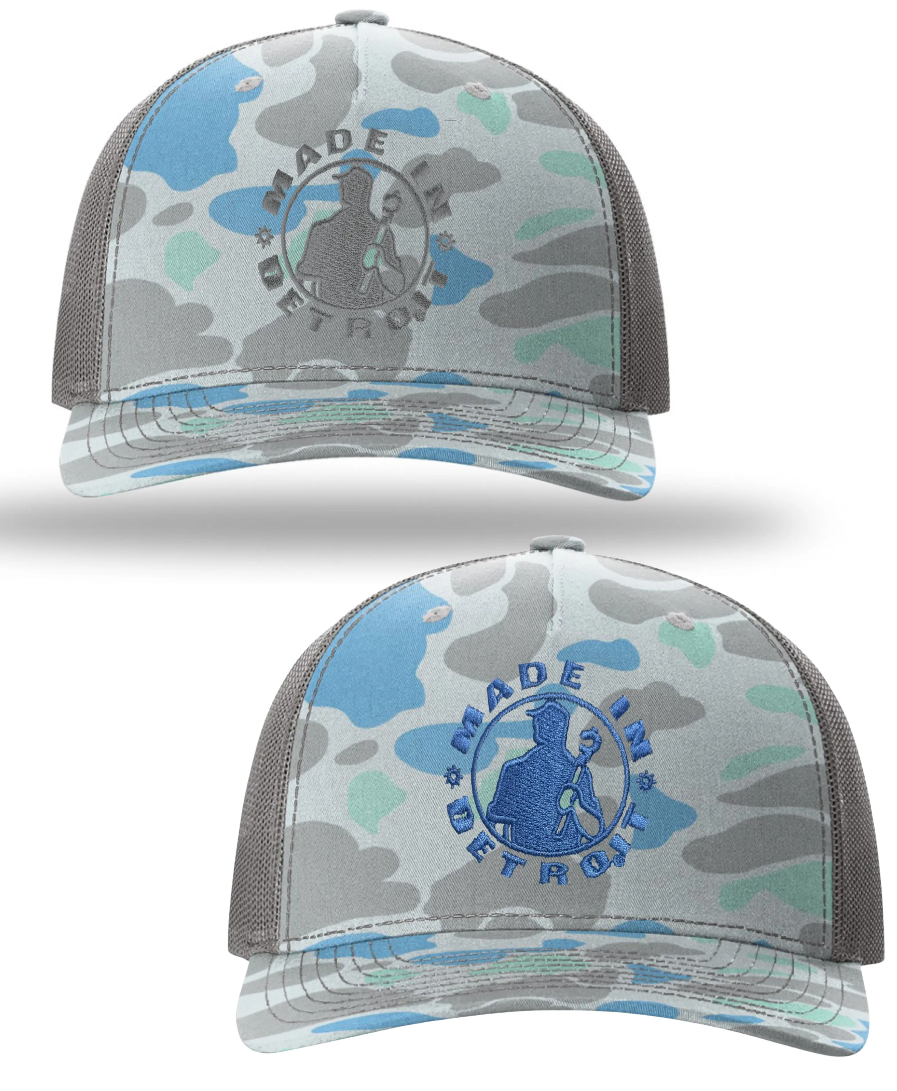 Detroit Duck Camo Trucker Snapback | Made In Detroit Apparel