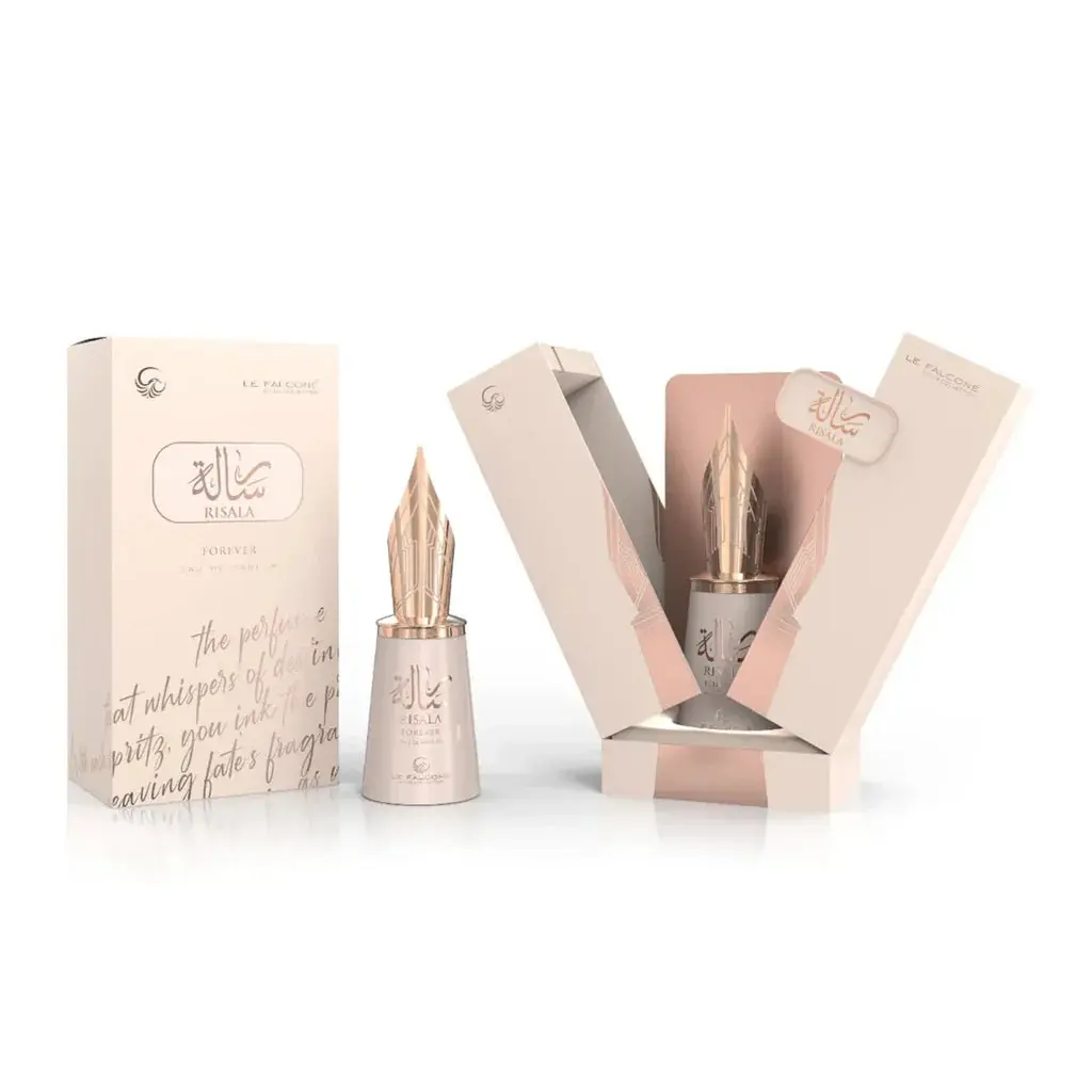 Risala Forever EDP Spray, Long-Lasting Spicy Gourmand Perfume for Women with Notes of Vanilla, Coconut & Musk, 100ml
