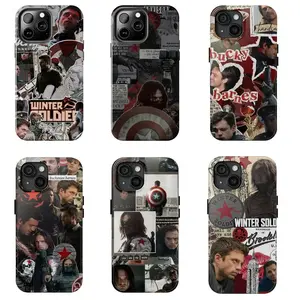 Bucky Bar.nes Winter Soldier Phone Case with Comfortable Grip and Button Protection, Case Cover For iPhone 16 15 14 13 12 11