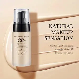 Perfectly Flawless CC Cream Foundation, Moisturizing, Long-Lasting, Natural Look, Lightweight Matte Formula, Ivory to Neutral Shades