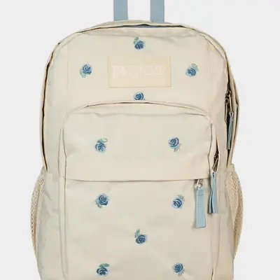 butterfly jansport backpack SuperBreak Plus Fully padded back panel adds comfort for longer wear JanSport Cross Town Butterfly Backpack
