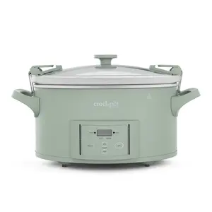 Crock-Pot 7qt Programmable Countdown Cook and Carry Slow Cooker Desert Sage