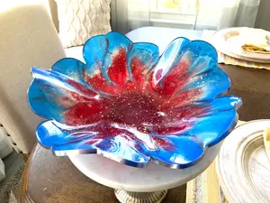 Resin Patriotic Glory Decorative Bowl, Kitchen & Tableware Centerpiece