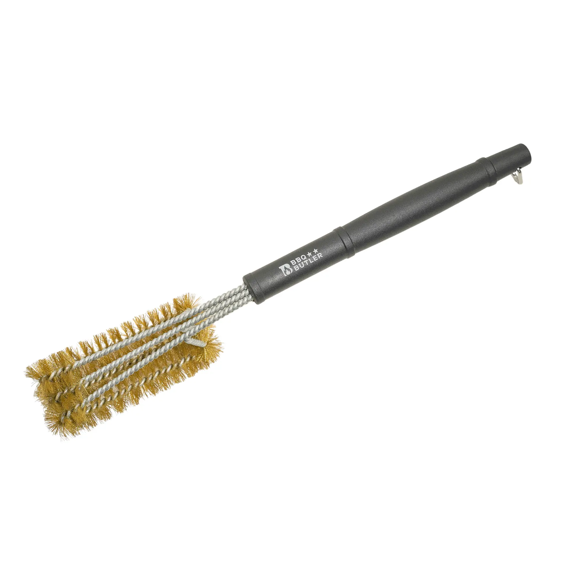 BBQ Butler Brass Grill Brush - Great for All Smoker/Grill Grates bbq pit
