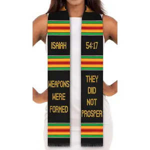 Overcomer Weapons Were Formed They Did Not Prosper Kente Stole (Isaiah 54:17)