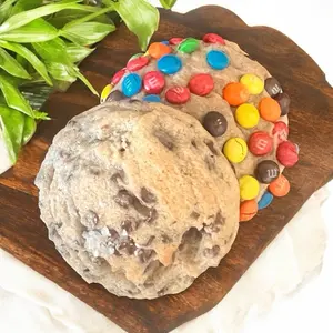JR Cookies "The JR & OG Mix" Milk Chocolate M&M Cookie & OG Chocolate Chip Cookie Box - 3 Each Flavor - Perfect Gift or Indulgence
