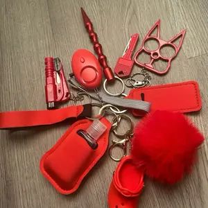 11 Piece Keychain set