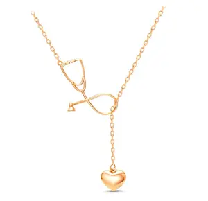 Nurse Gift for Christmas idea Necklace Heart shape Pin for Nurses Student Nursing Pin Nursing Brooch, Jewelry for nurse birthday gift idea