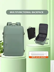 Large Capacity Vacuum Compression Multifunctional Backpack, Lightweight Travel Bag, Essential for Business Trips, Unisex Dual Shoulder Strap