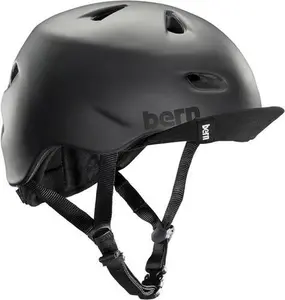 Bern Nino Youth Bike Helmet Matte Black - Small/Medium Bern Nino Youth Bike Helmet Matte Black - Small/Medium