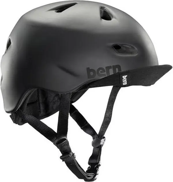Bern Nino Youth Multi Sport Helmet - Matte Black, Small/Medium, Snug, Secure Multi Sport Helmets